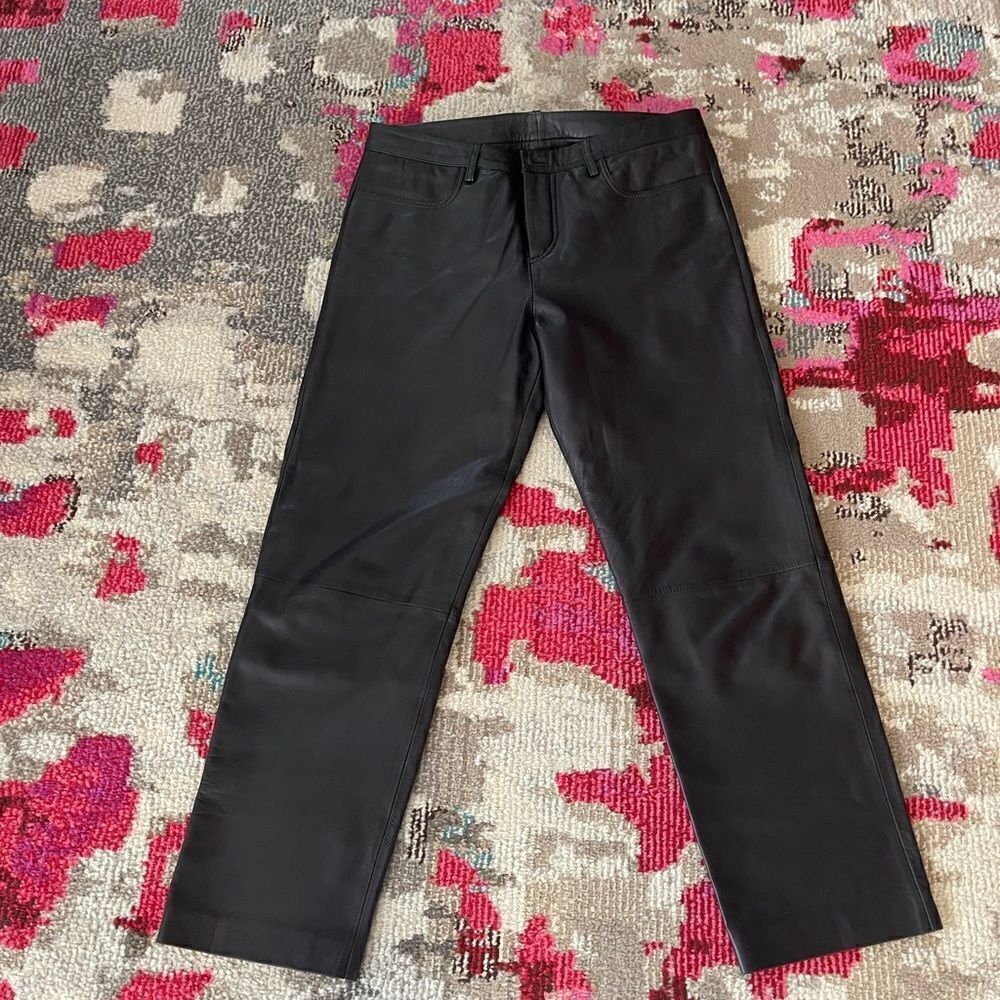 New leather pants